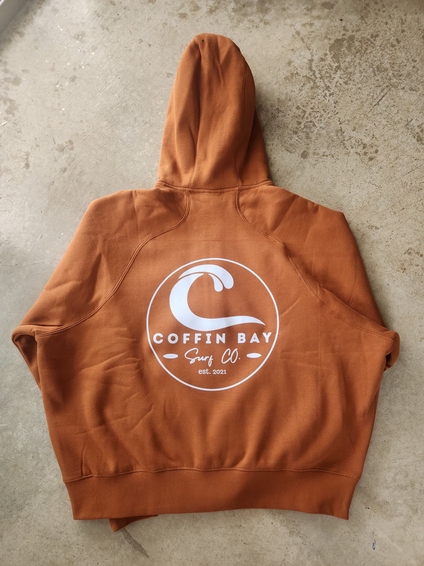 Women's hooded zip jumper