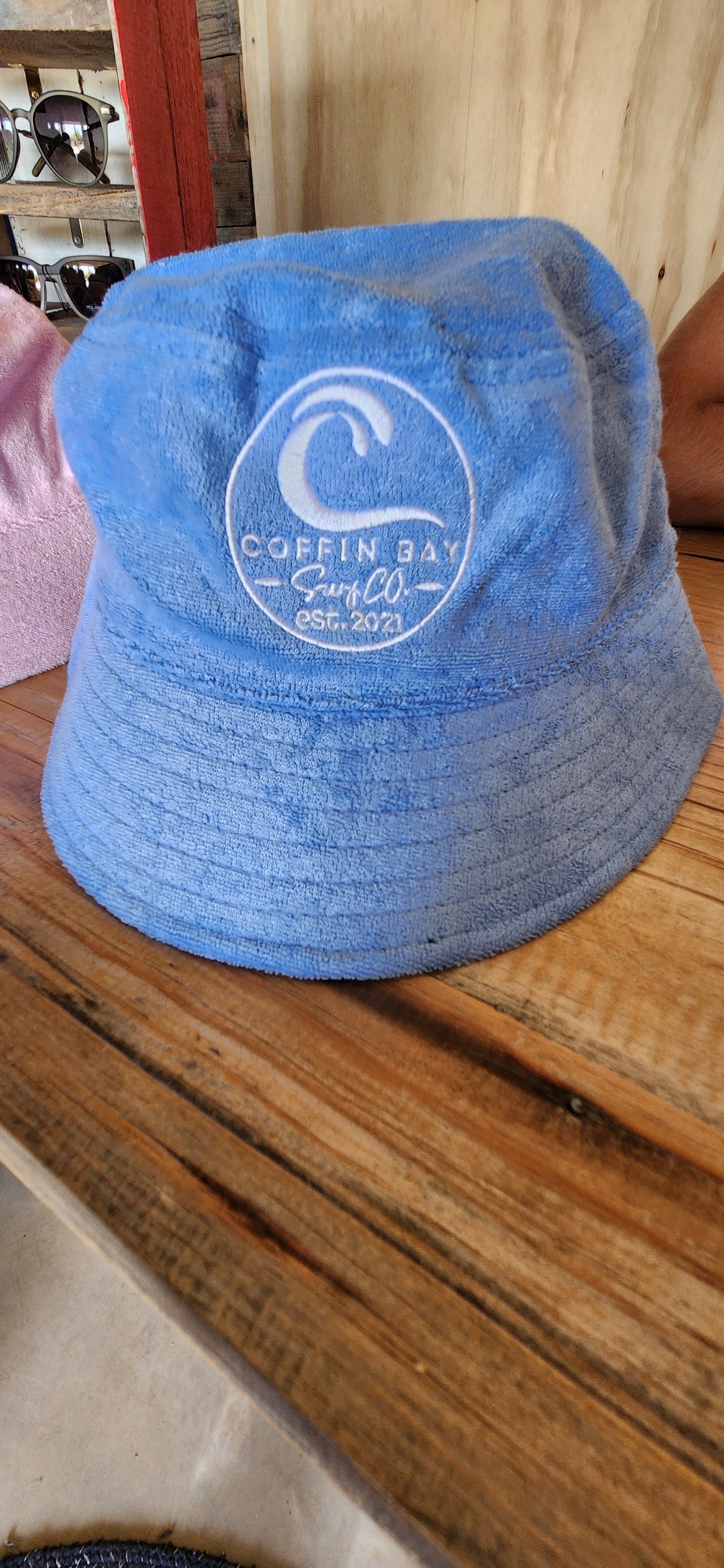 Terry towelling bucket hats