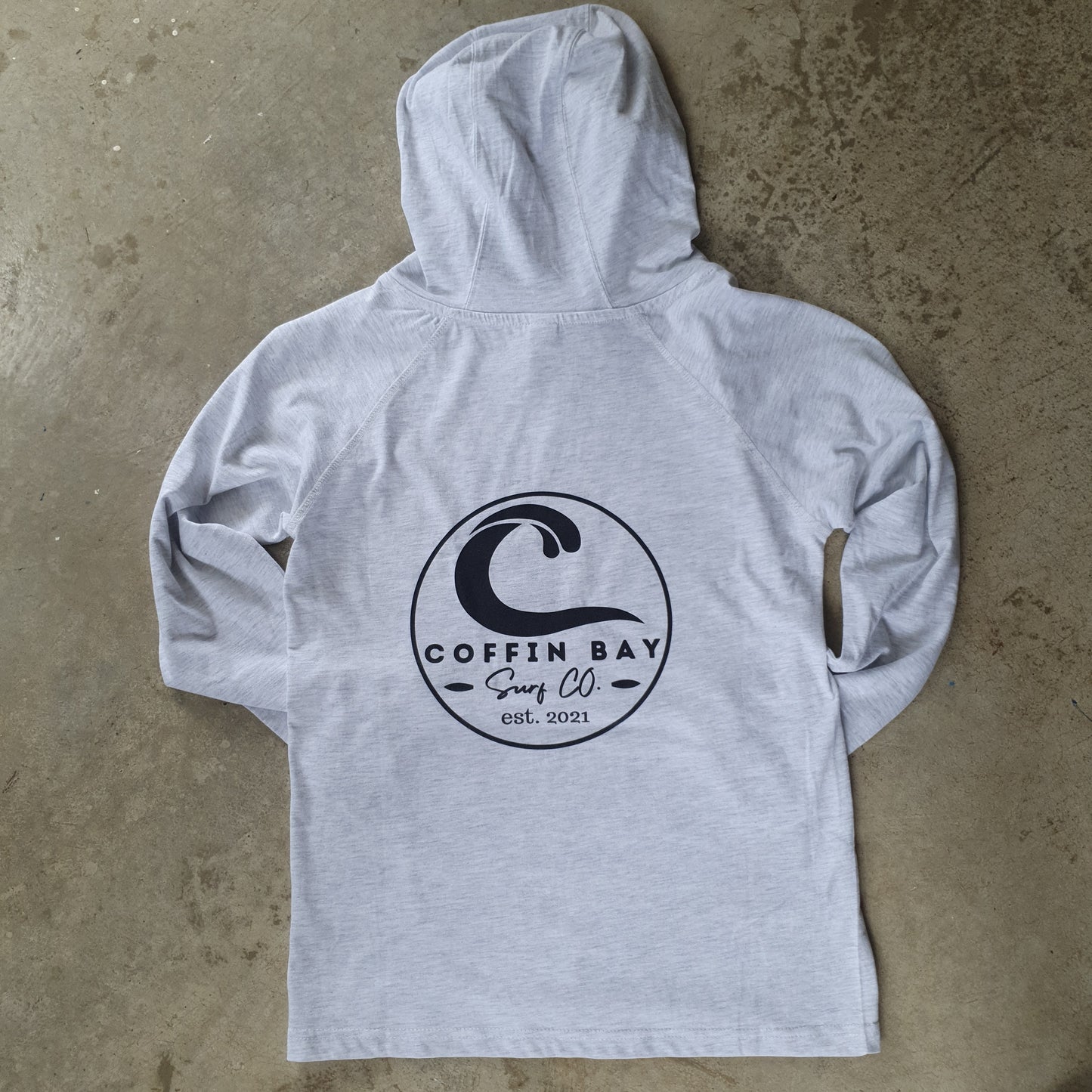 KIDS LONG SLEEVE HOODED T-SHIRT